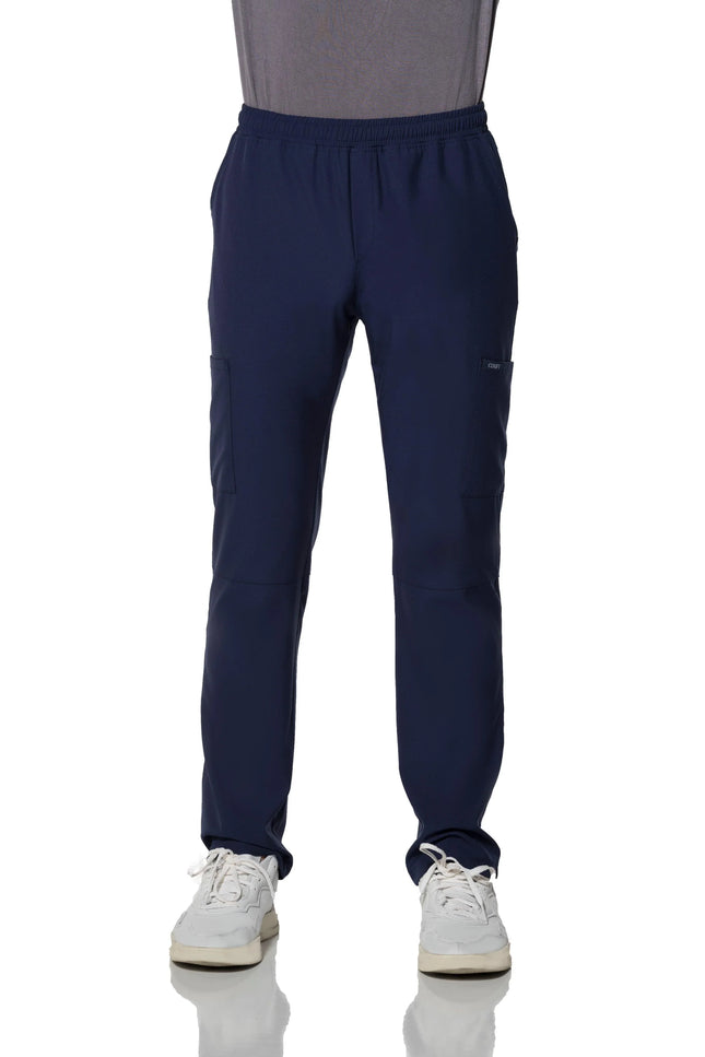 Comfy Master – Cosmo Lacivert Erkek Tek Kargo Pantolon Medikal Üniforma - Comfy Master Outlet