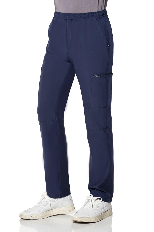 Comfy Master – Cosmo Lacivert Erkek Tek Kargo Pantolon Medikal Üniforma - Comfy Master Outlet