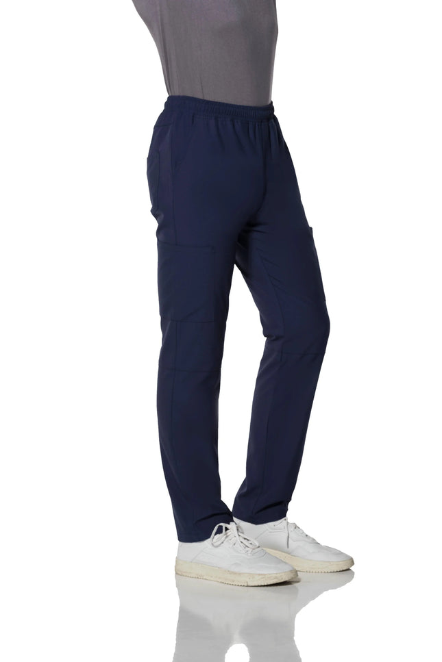 Comfy Master – Cosmo Lacivert Erkek Tek Kargo Pantolon Medikal Üniforma - Comfy Master Outlet