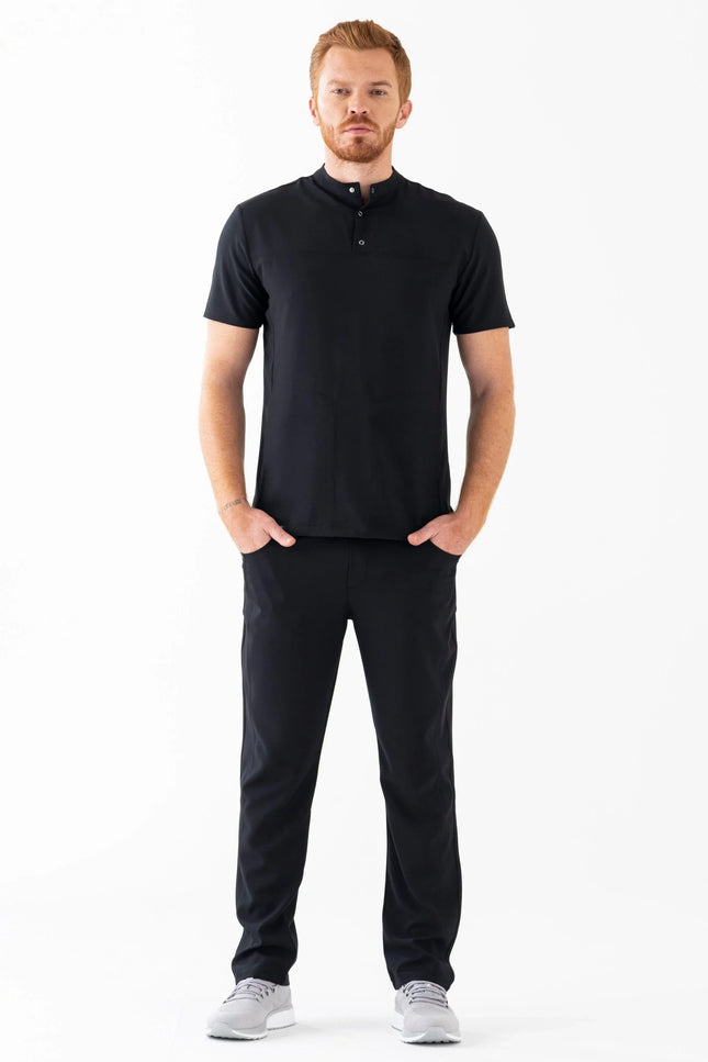 Comfy Master – Robin Siyah Erkek Medikal Üniforma Tek Alt - Comfy Master Outlet