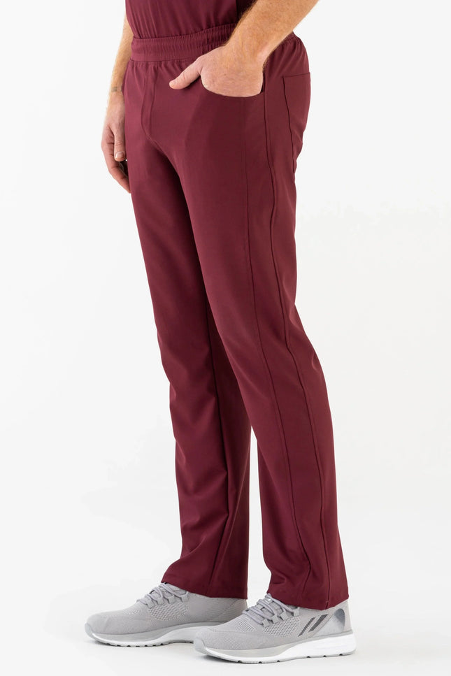 Comfy Master – Robin Bordo Erkek Medikal Üniforma Tek Alt - Comfy Master Outlet