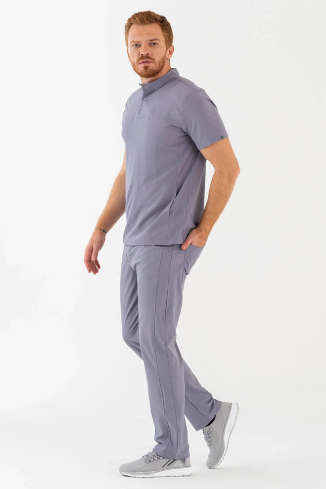Comfy Master – Robin Gri Erkek Medikal Üniforma Tek Alt - Comfy Master Outlet