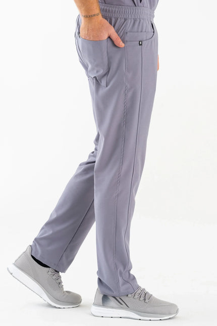 Comfy Master – Robin Gri Erkek Medikal Üniforma Tek Alt - Comfy Master Outlet