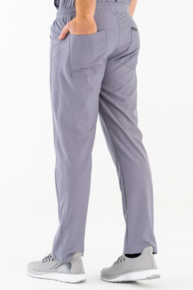 Comfy Master – Robin Gri Erkek Medikal Üniforma Tek Alt - Comfy Master Outlet