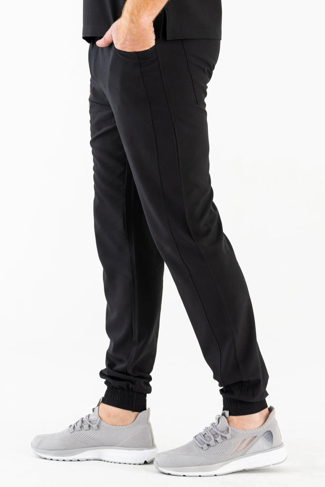 Comfy Master - Jedi Siyah Erkek Jogger Medikal Üniforma Tek Alt - Comfy Master Outlet