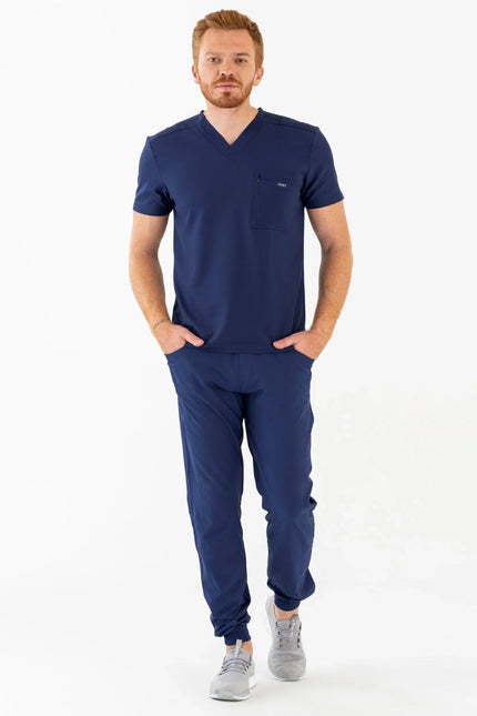 Comfy Master - Jedi Lacivert Erkek Jogger Medikal Üniforma Tek Alt - Comfy Master 2025