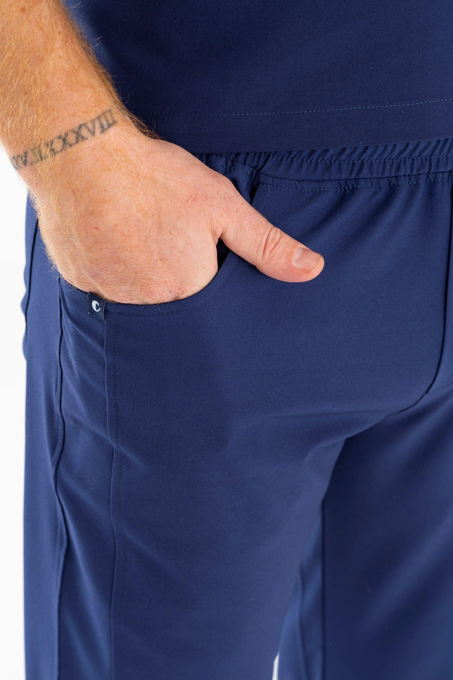 Comfy Master - Jedi Lacivert Erkek Jogger Medikal Üniforma Tek Alt - Comfy Master Outlet