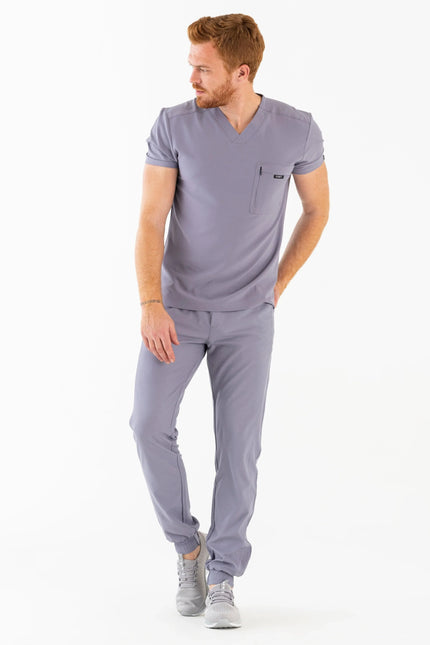 Comfy Master - Jedi Gri Erkek Jogger Medikal Üniforma Tek Alt - Comfy Master 2025
