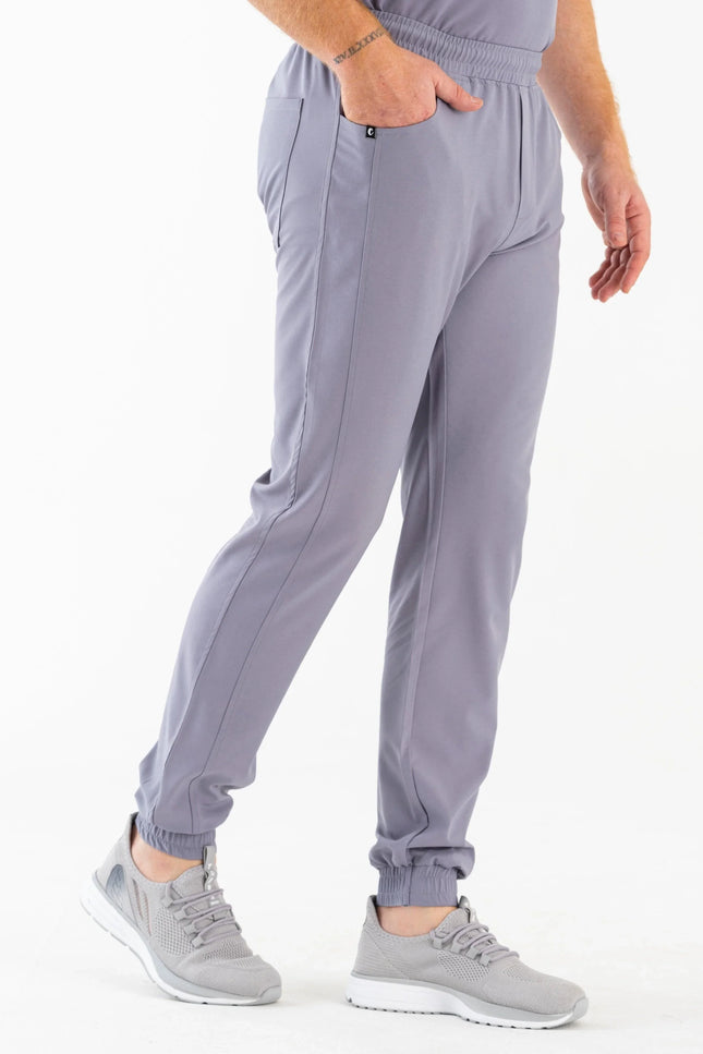 Comfy Master - Jedi Gri Erkek Jogger Medikal Üniforma Tek Alt - Comfy Master Outlet