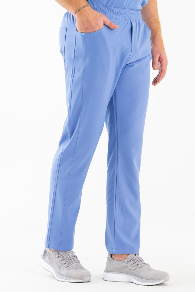 Comfy Master – Robin Açık Mavi Erkek Medikal Üniforma Tek Alt - Comfy Master Outlet