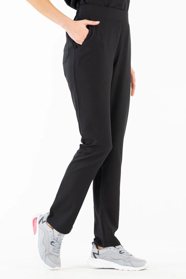 Comfy Master - İlay Siyah Kadın Medikal Üniforma Tek Alt - Comfy Master Outlet