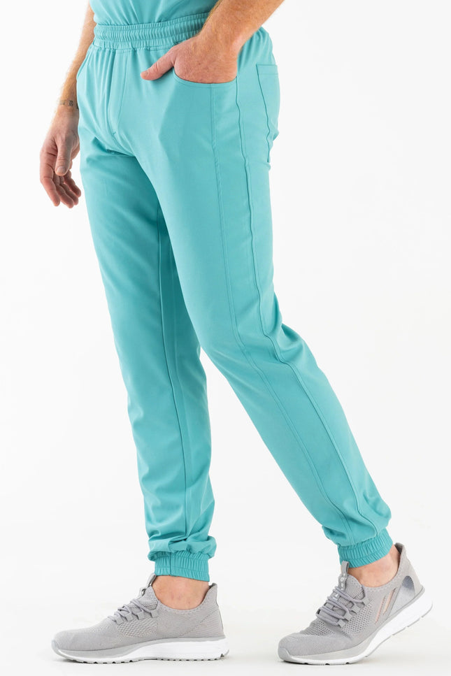 Comfy Master - Jedi Turkuaz Erkek Jogger Medikal Üniforma Tek Alt - Comfy Master Outlet