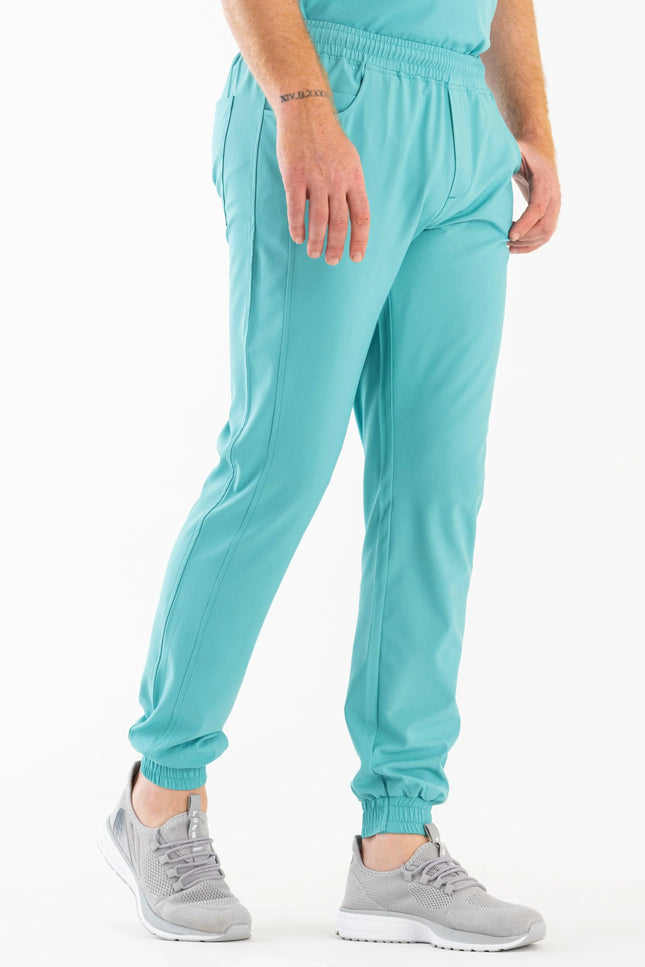 Comfy Master - Jedi Turkuaz Erkek Jogger Medikal Üniforma Tek Alt - Comfy Master Outlet