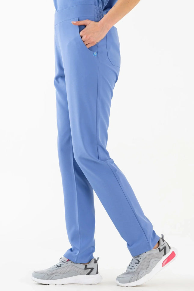 Comfy Master - İlay Açık Mavi Kadın Medikal Üniforma Tek Alt - Comfy Master Outlet