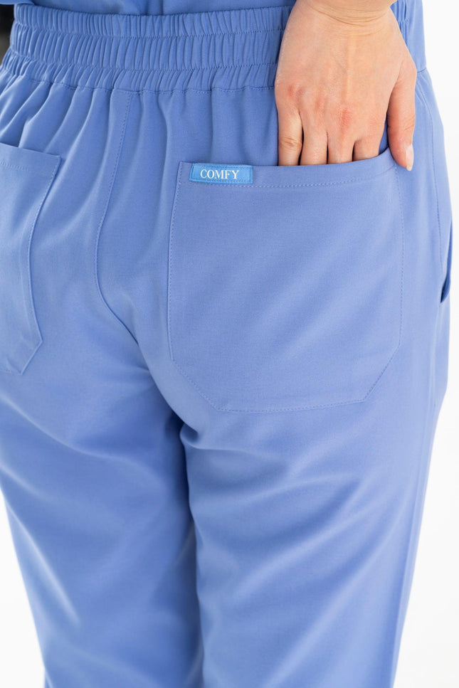 Comfy Master - İlay Açık Mavi Kadın Medikal Üniforma Tek Alt - Comfy Master Outlet