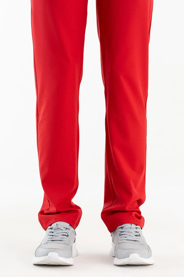 Comfy Master - İlay Kırmızı Kadın Medikal Üniforma Tek Alt - Comfy Master Outlet