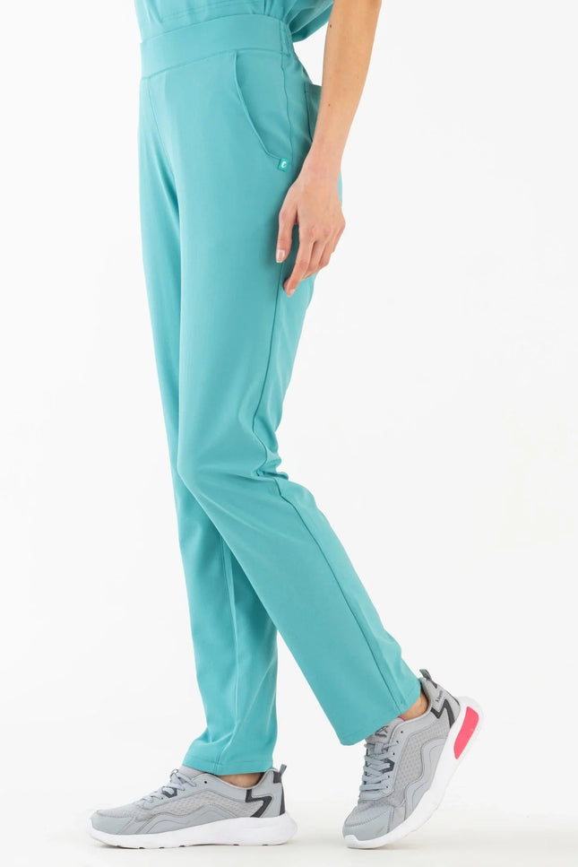 Comfy Master - İlay Turkuaz Kadın Medikal Üniforma Tek Alt - Comfy Master Outlet