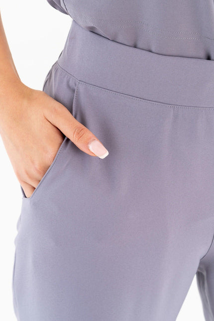 Comfy Master - İlay Gri Kadın Medikal Üniforma Tek Alt - Comfy Master Outlet
