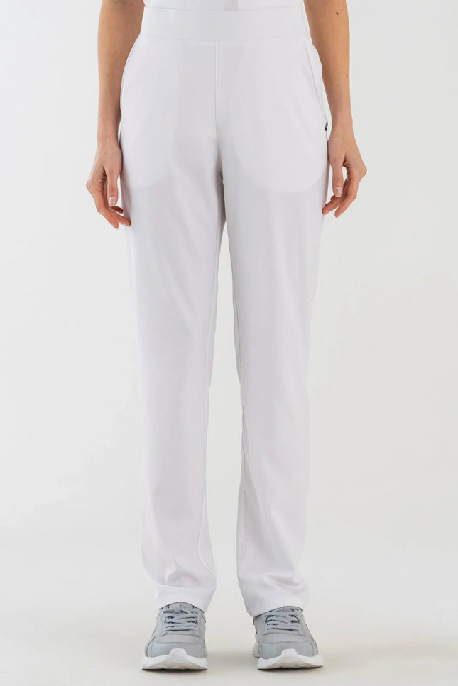 Comfy Master - İlay Beyaz Kadın Medikal Üniforma Tek Alt - Comfy Master Outlet