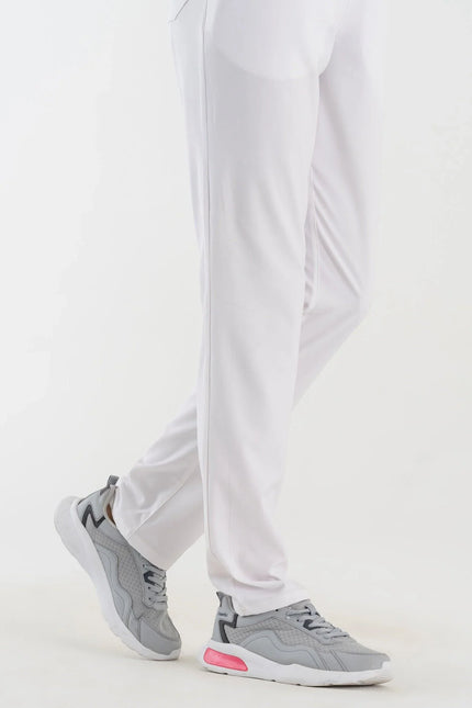 Comfy Master - İlay Beyaz Kadın Medikal Üniforma Tek Alt - Comfy Master Outlet