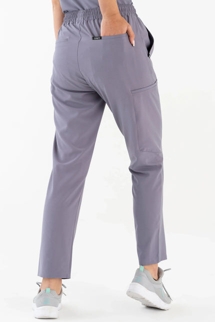 Comfy Master – Juliett Gri Kadın Kargo Cep Tek Alt Pantolon - Comfy Master 2025