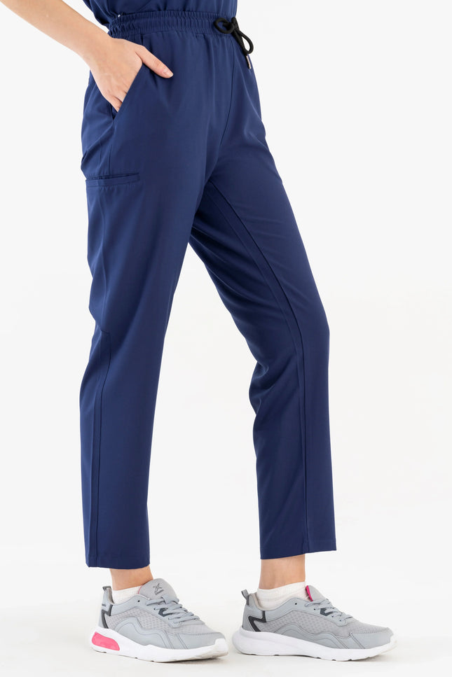 Comfy Master – Julietta Lacivert Kadın Kargo Cep Tek Alt Pantolon
