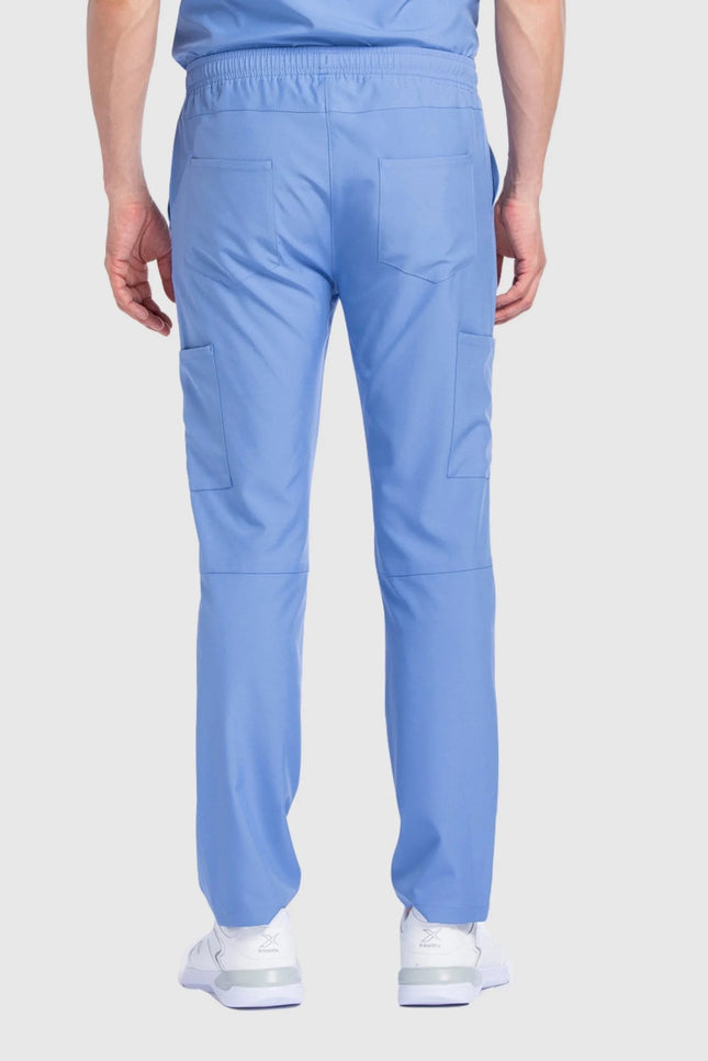 Cosmo Açık Mavi Erkek Tek Kargo Pantolon Medikal Üniforma - Comfy Master