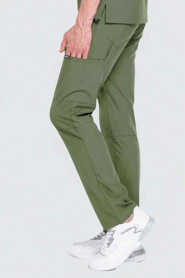 Cosmo Haki Erkek Tek Kargo Pantolon Medikal Üniforma - Comfy Master
