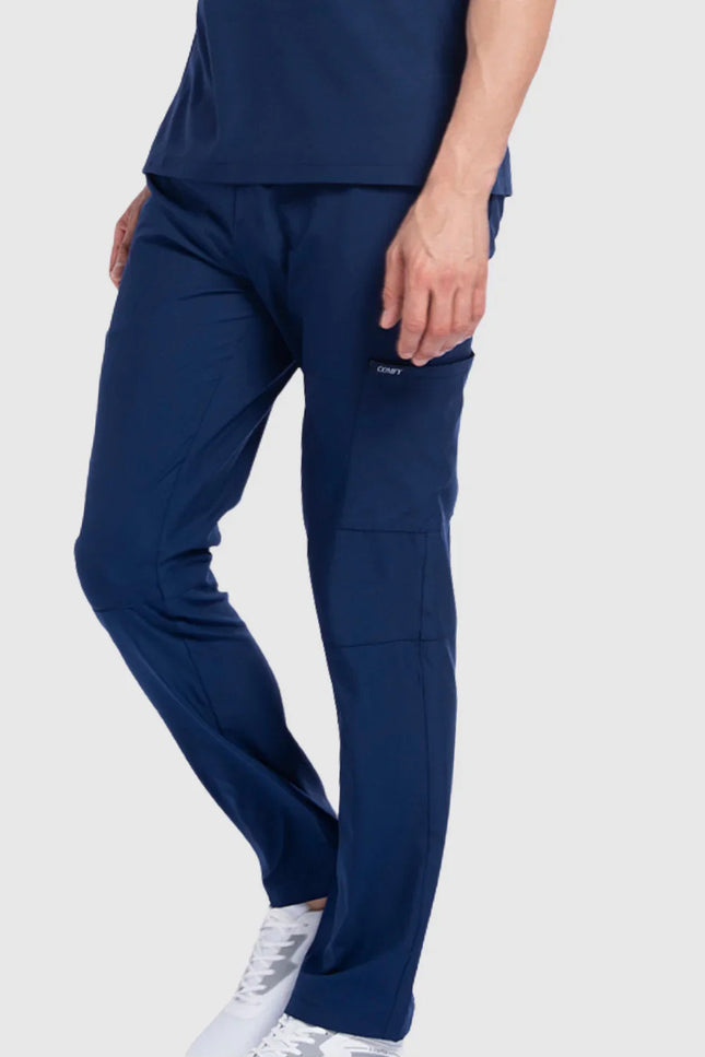 Cosmo Lacivert Erkek Tek Kargo Pantolon Medikal Üniforma - Comfy Master