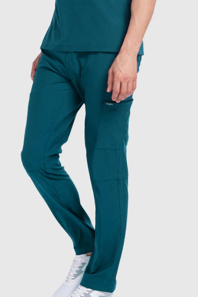 Cosmo Petrol Erkek Tek Kargo Pantolon Medikal Üniforma - Comfy Master