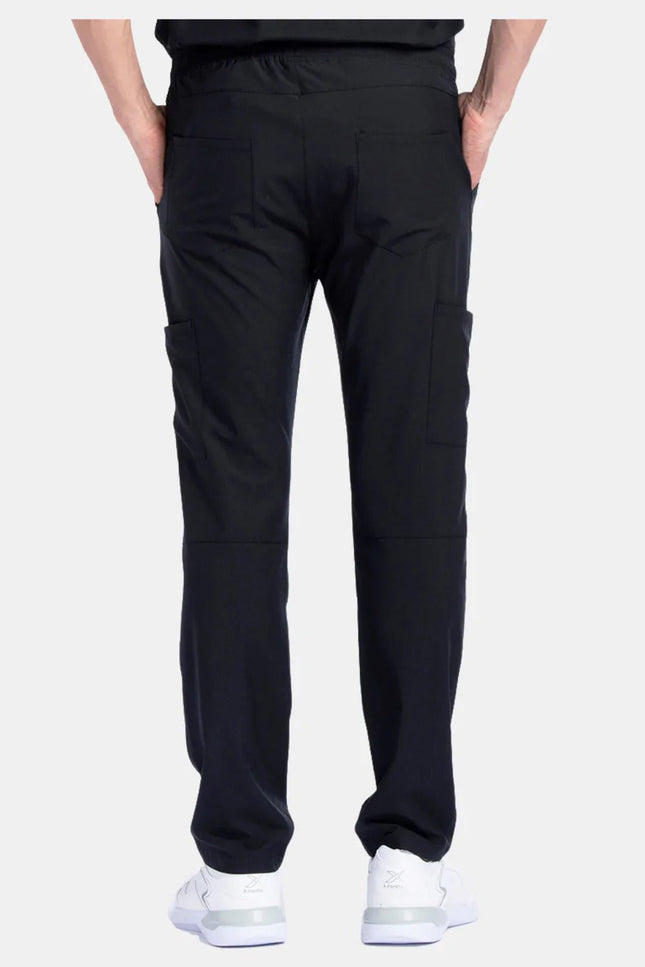 Cosmo Siyah Erkek Tek Kargo Pantolon Medikal Üniforma - Comfy Master