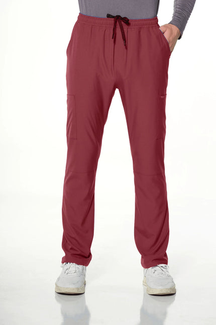 Comfy Master – Cosmo Bordo Erkek Tek Kargo Pantolon Medikal Üniforma - Comfy Master Outlet