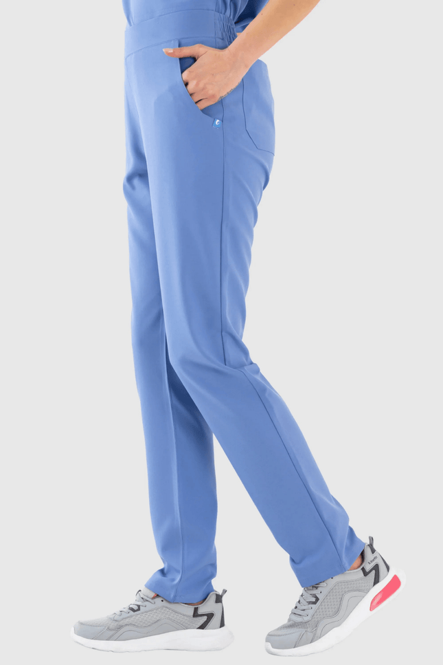 İlay Açık Mavi Kadın Medikal Üniforma Tek Alt - Comfy Master