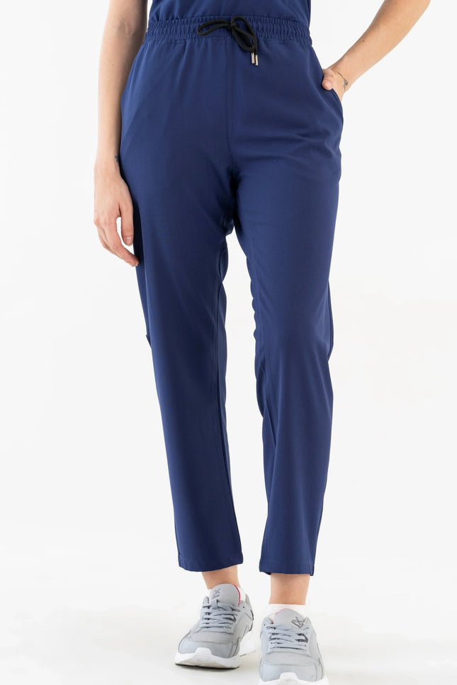 Julietta Lacivert Kadın Kargo Cep Tek Alt Pantolon - Comfy Master