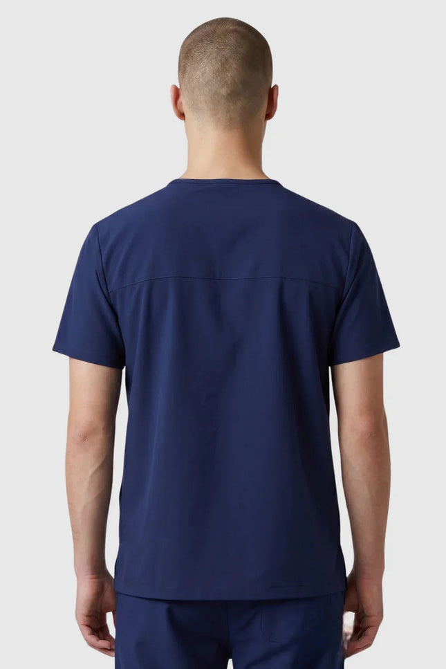 Rebel Lacivert Erkek V - Yaka Medikal Üniforma Tek Üst - Comfy Master