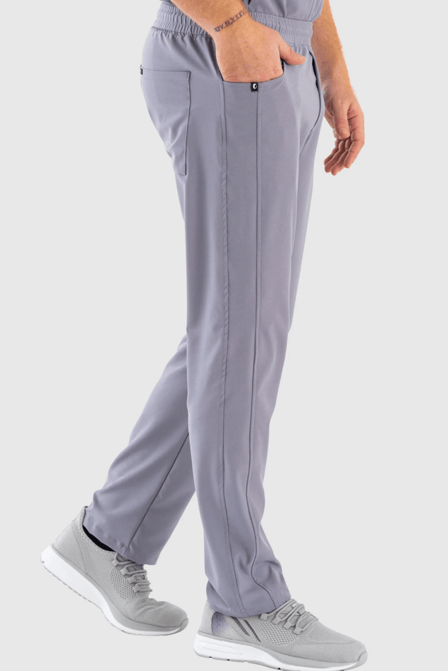 Robin Gri Erkek Medikal Üniforma Tek Alt - Comfy Master
